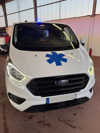 Ambulance occasion FORD  FORD TRANSIT CUSTOM par BV Ambulances
